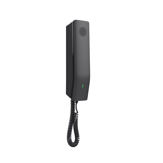 Teléfono IP Hotelero Wi-Fi, 2 líneas SIP con 2 cuentas, codec Opus, IPV4/IPV6, color negro, con gestión en la nube GDMS